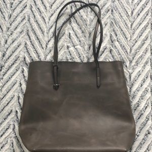 Leather Jack and Chris tote